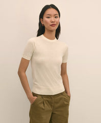 Ultimate Merino Wool Short-Sleeve Sweater Shell / Brooks Brothers Women