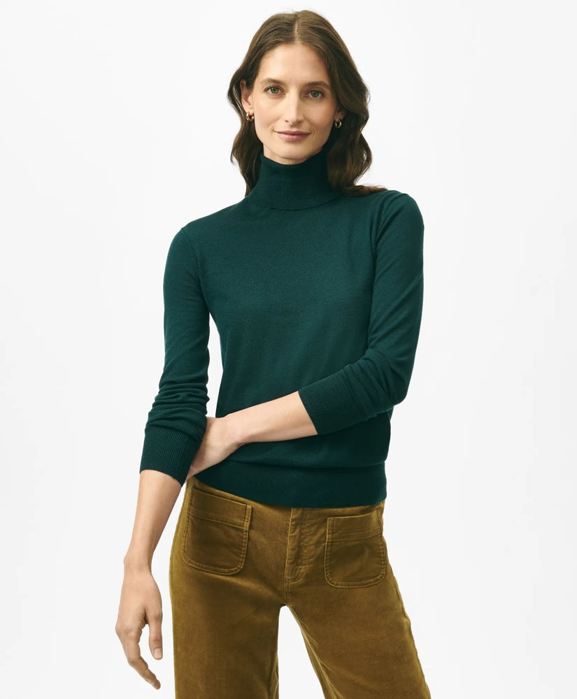 Ultimate Merino Wool Turtleneck / Brooks Brothers Women