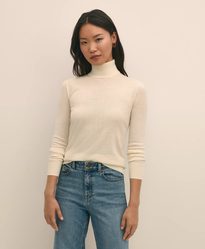 Ultimate Merino Wool Turtleneck / Brooks Brothers Women