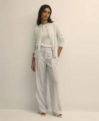 Viscose Striped Pants / Brooks Brothers Sale