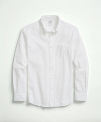 Washed Cotton Seersucker Button-Down Collar Sport Shirt / Brooks Brothers Shirts