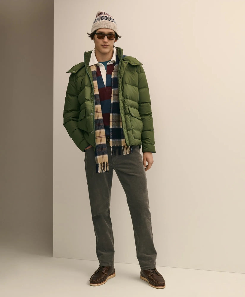 Water-Resistant Down Puffer Jacket / Brooks Brothers Sale