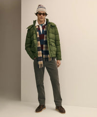 Water-Resistant Down Puffer Jacket / Brooks Brothers Sale