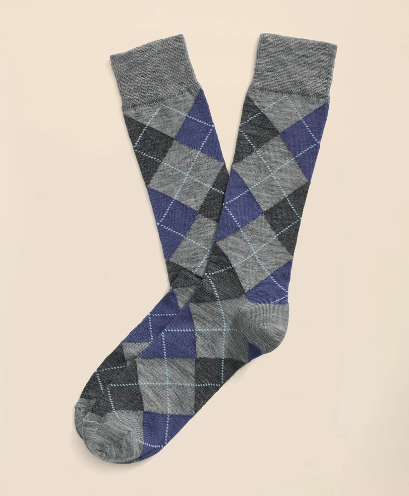 Wool Blend Argyle Socks / Brooks Brothers Sale
