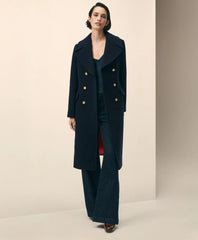 Wool Officer Coat / Brooks Brothers Women