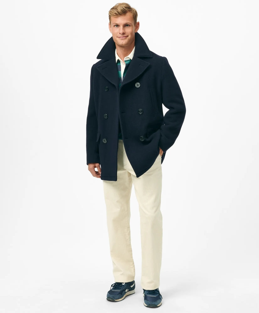 Wool Peacoat / Brooks Brothers Men