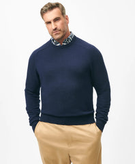 Big & Tall 3-Ply Cashmere Crewneck Sweater / Brooks Brothers Men