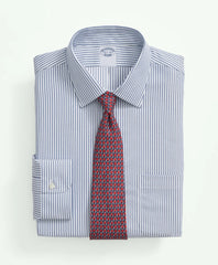 Brooks Brothers Explorer Collection Non-Iron Twill Ainsley Collar, Stripe Dress Shirt / Brooks Brothers Men