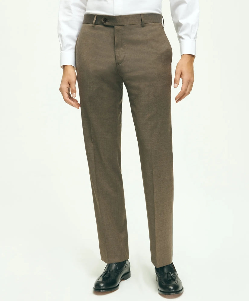 Traditional Fit Wool 1818 Dress Pants / Brooks Brothers Men