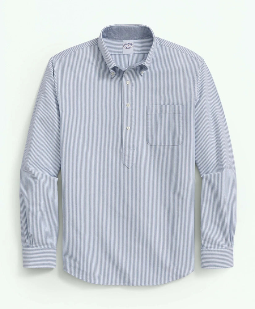 Friday Oxford Shirt, Striped Pop-Over / Brooks Brothers Men