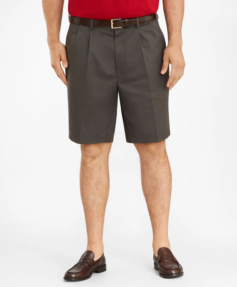 Big & Tall Pleat Front Stretch Advantage Chino / Brooks Brothers Sale