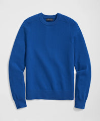 3-Ply Cashmere Crewneck Saddle Shoulder Sweater / Brooks Brothers Men