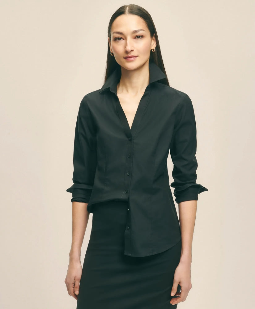 Fitted Non-Iron Stretch Supima / Brooks Brothers Shirts