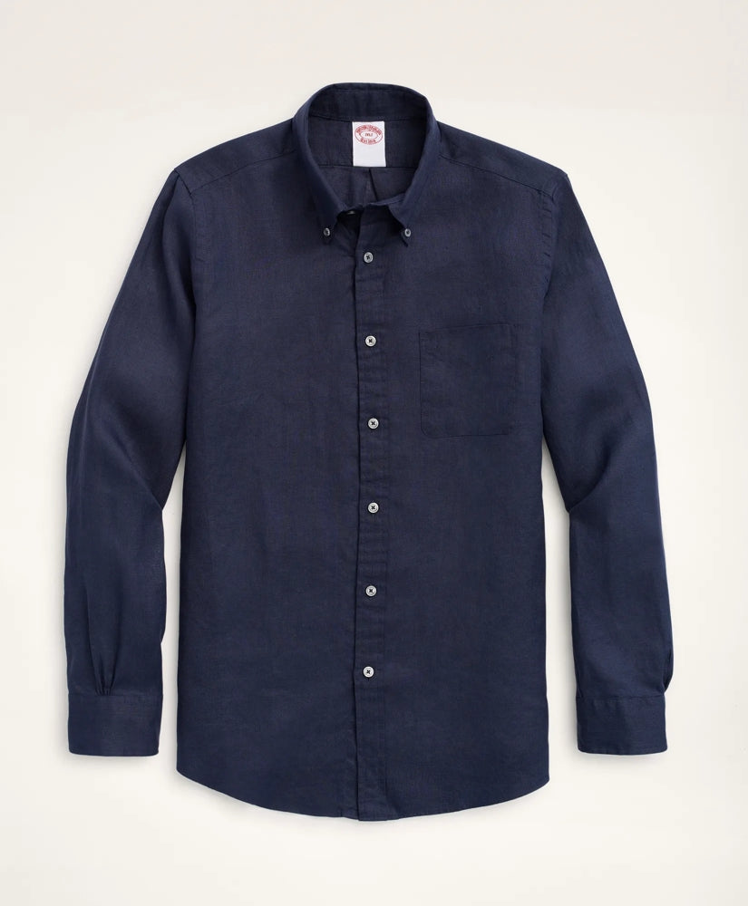 Big & Tall Sport Shirt, Irish Linen / Brooks Brothers Shirts