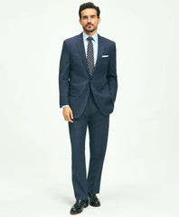 Traditional Fit Wool Checked 1818 Suit / Brooks Brothers Tailored