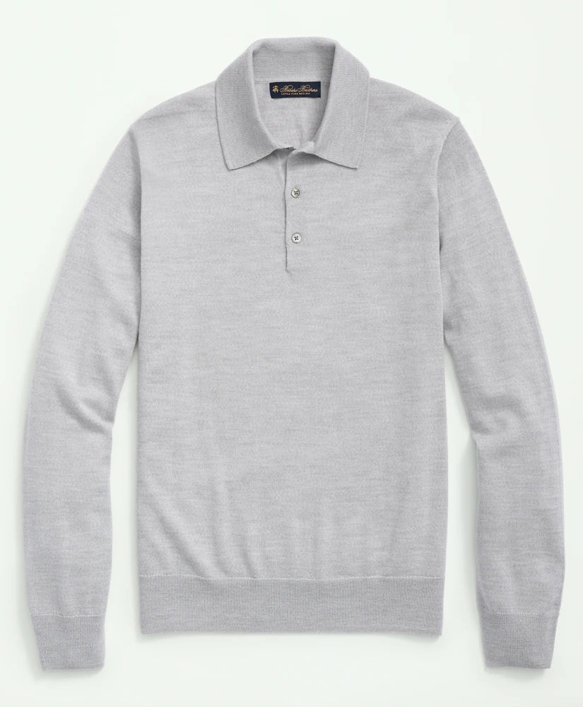 Ultimate Merino Wool Polo Sweater / Brooks Brothers Men