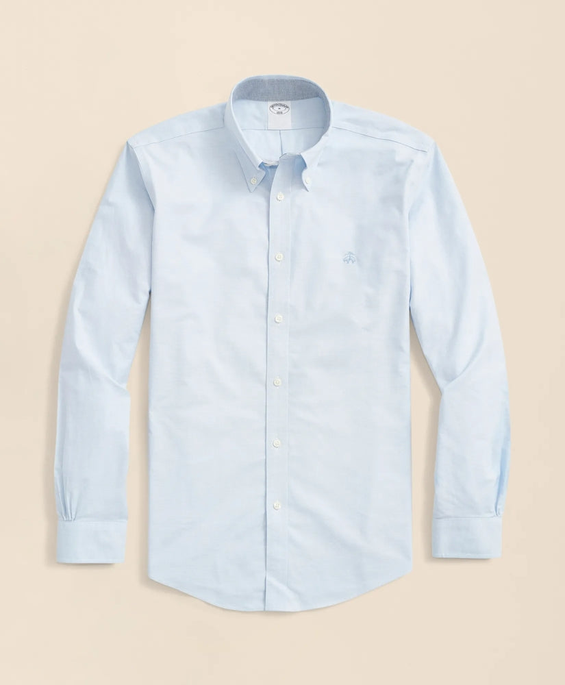 Stretch Non-Iron Oxford Button-Down Collar Sport Shirt / Brooks Brothers Shirts