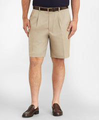 Big & Tall Pleat Front Stretch Advantage Chino / Brooks Brothers Sale