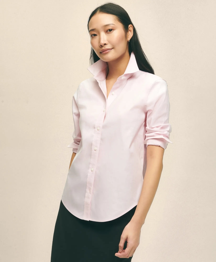 Classic-Fit Non-Iron Stretch Supima / Brooks Brothers Shirts