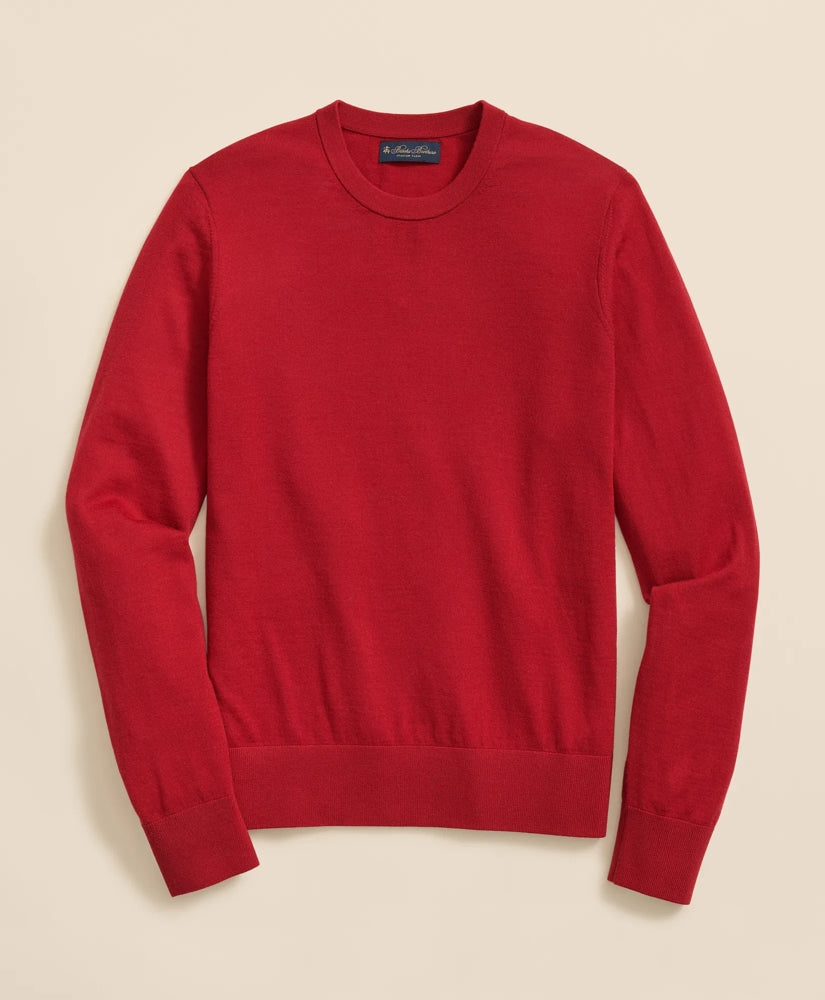 Ultimate Merino Wool Crewneck Sweater / Brooks Brothers Men