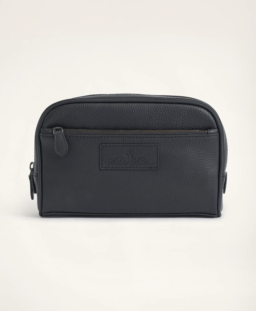 Pebbled Leather Dopp Kit / Brooks Brothers Men