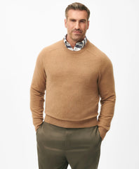 Big & Tall 3-Ply Cashmere Crewneck Sweater / Brooks Brothers Men