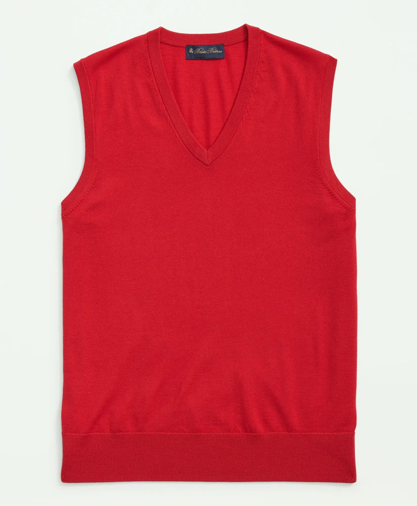 Ultimate Merino Wool Sweater Vest / Brooks Brothers Tailored