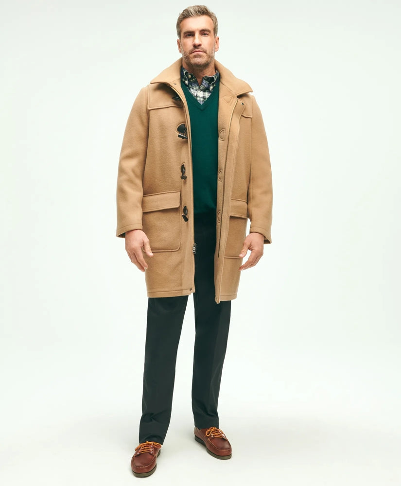 Big & Tall Classic Wool Duffle Coat / Brooks Brothers Men