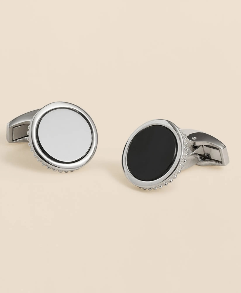Agate Round Cufflinks / Brooks Brothers Men