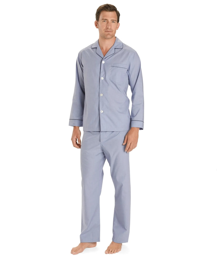 Wrinkle-Resistant Broadcloth Pajamas / Brooks Brothers Men