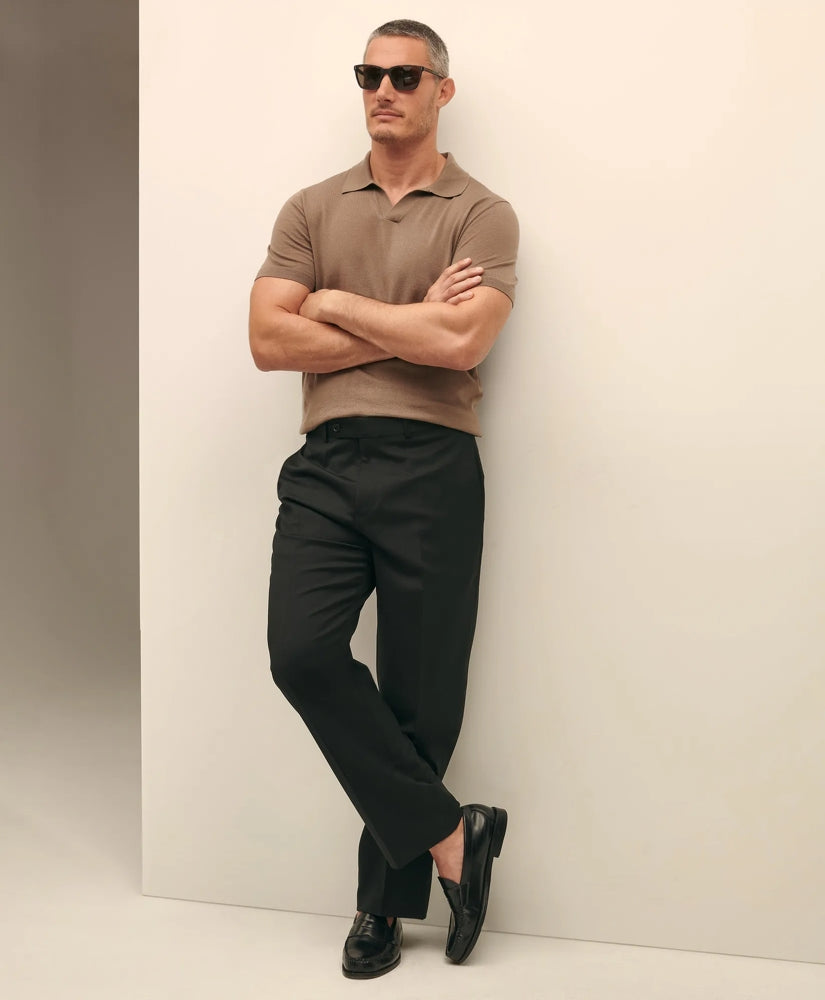 Traditional Fit Wool 1818 Dress Pants / Brooks Brothers Men