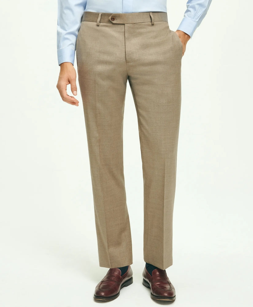 Traditional Fit Wool 1818 Dress Pants / Brooks Brothers Men