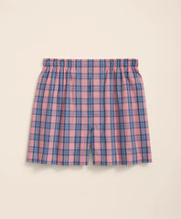 Cotton Broadcloth Plaid Boxers / Brooks Brothers Sale