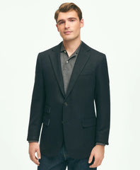 Slim Fit Stretch Wool Hopsack Blazer / Brooks Brothers Men