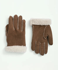 Shearling Sheepskin Gloves / Brooks Brothers Men