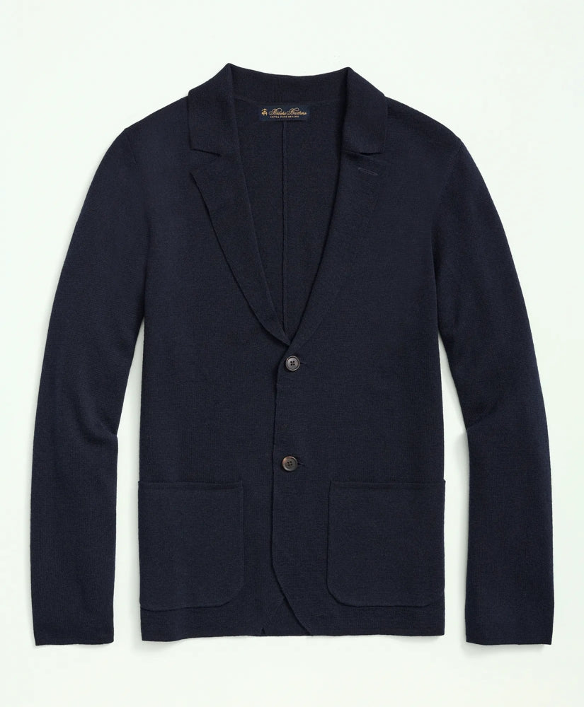 Ultimate Merino Wool Sweater Blazer / Brooks Brothers Men