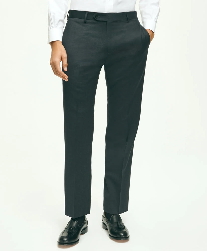 Traditional Fit Wool 1818 Dress Pants / Brooks Brothers Men