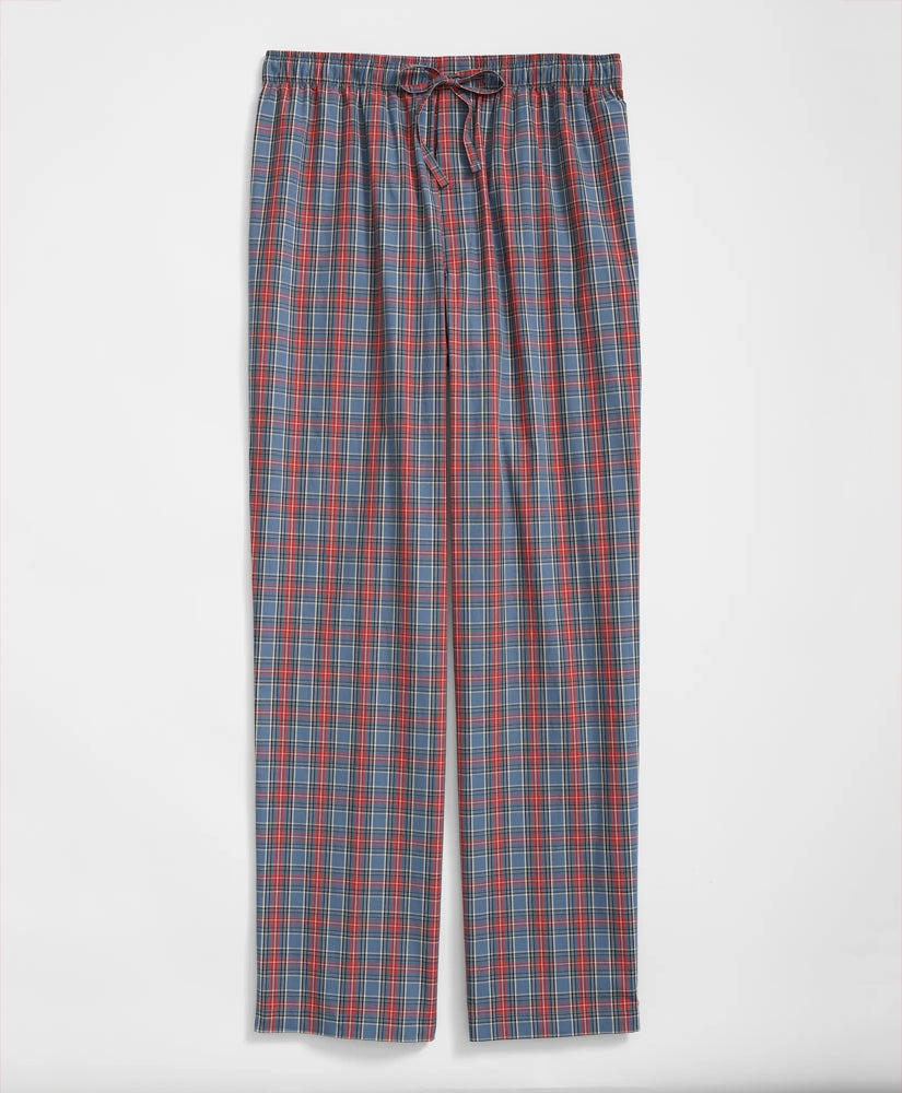 Cotton Broadcloth Tartan Lounge Pants / Brooks Brothers Sale