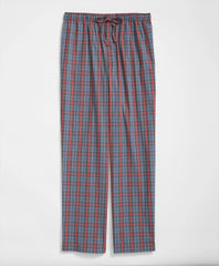 Cotton Broadcloth Tartan Lounge Pants / Brooks Brothers Sale
