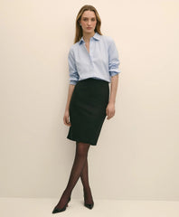 The Essentials Brooks Brothers Stretch Wool Pencil Skirt / Brooks Brothers Women