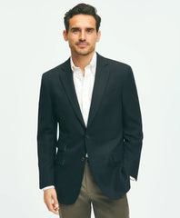 Traditional Fit Stretch Wool Hopsack Blazer / Brooks Brothers Tailored