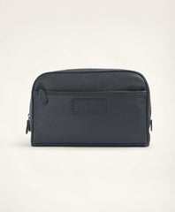 Large Pebbled Leather Dopp Kit / Brooks Brothers Men