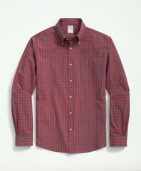 Friday Shirt, Poplin  Checked / Brooks Brothers Sale
