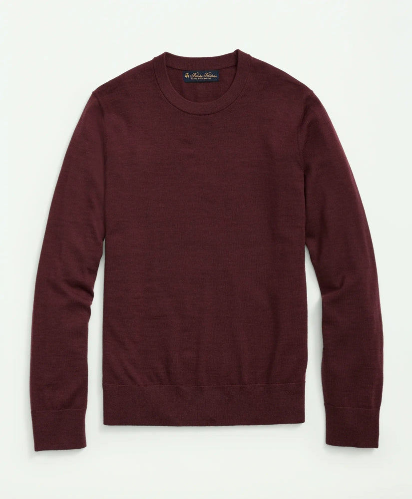 Ultimate Merino Wool Crewneck Sweater / Brooks Brothers Men