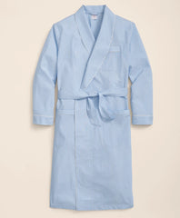 Cotton Broadcloth Bengal Striped Robe / Brooks Brothers Men