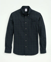 Friday Shirt, Poplin Black Watch / Brooks Brothers Sale
