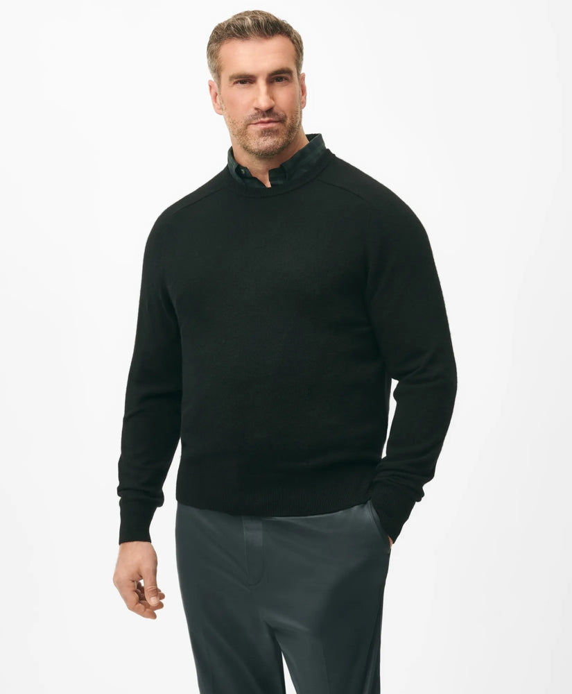Big & Tall 3-Ply Cashmere Crewneck Sweater / Brooks Brothers Men