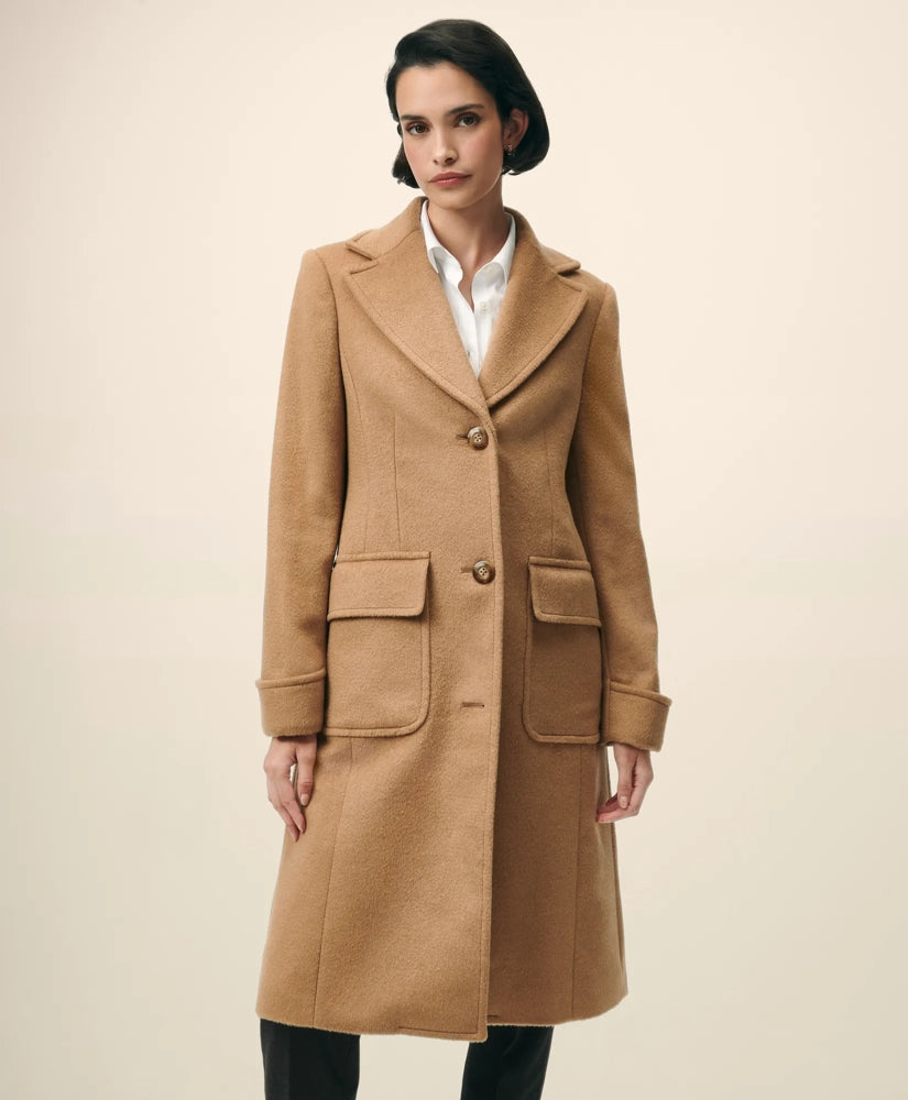 Camel Hair Polo Coat / Brooks Brothers Sale