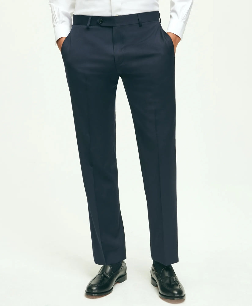 Traditional Fit Wool 1818 Dress Pants / Brooks Brothers Men