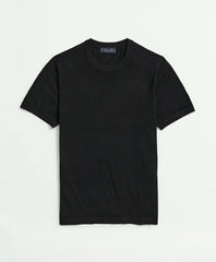 Lightweight Luxe All-Season Sweater, Short Sleeve Crewneck / Brooks Brothers Men